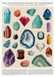 Gemstones Puzzle – 500 Pc Tube with Vintage Illustrations
