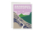 Gratitude Mountain thank you greeting card