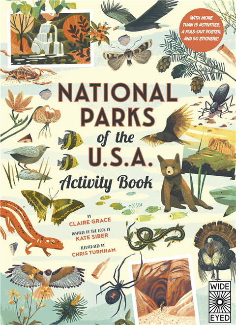 National Parks of the USA Activity Book