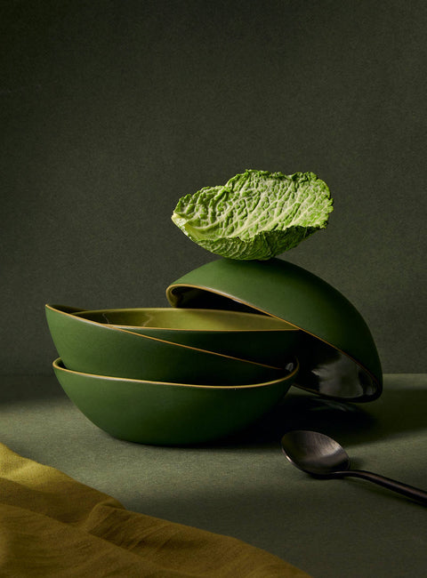 Stoneware Soup Shallow Bowl - image 18