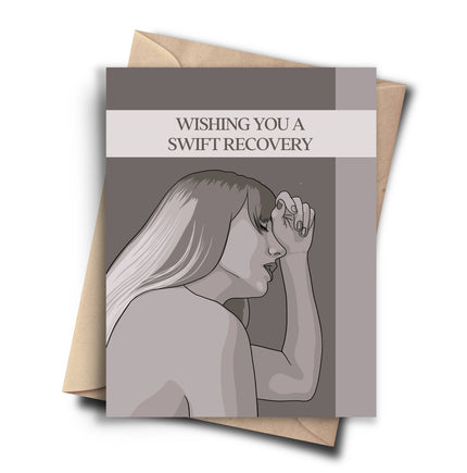 Taylor Swift Get Well Soon Card