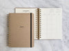 2025 Hard Cover Planner - Kraft