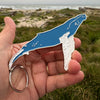 Humpback Whale Keychain