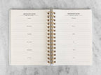 2025 Hard Cover Planner - Charcoal