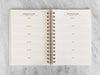 2025 Hard Cover Planner - Rust