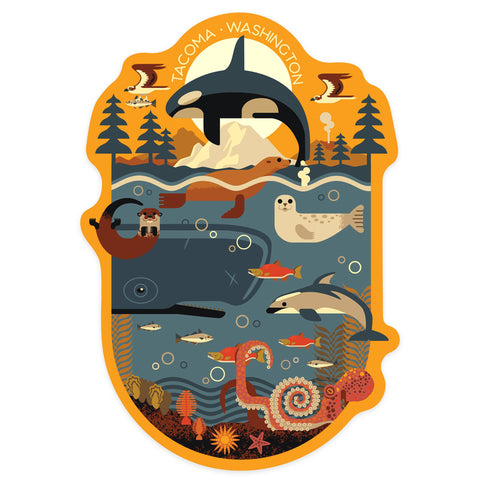 Tacoma, Washington Sticker