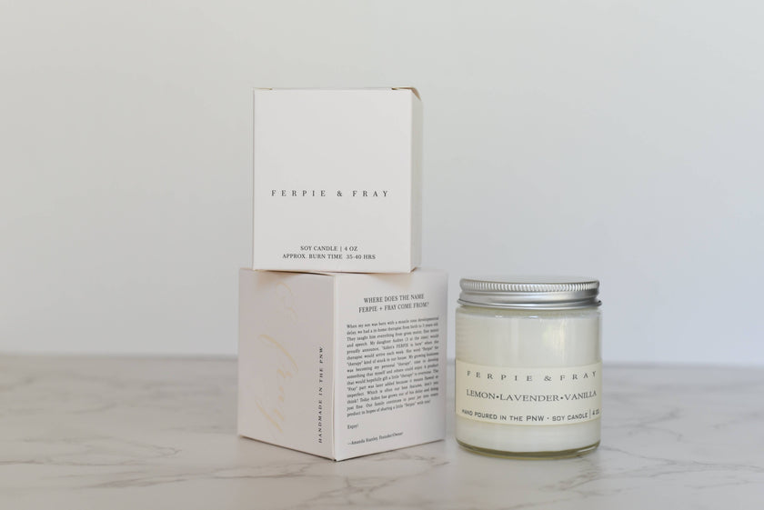 Lemon Lavender Vanilla Candle