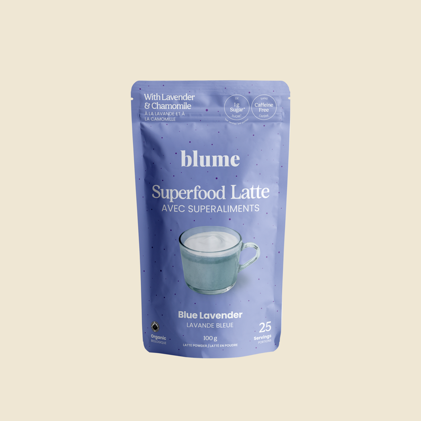 Blue Lavender Superfood Latte Powder