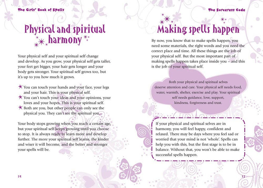 Girls' Book of Spells: Release Your Inner Magic!