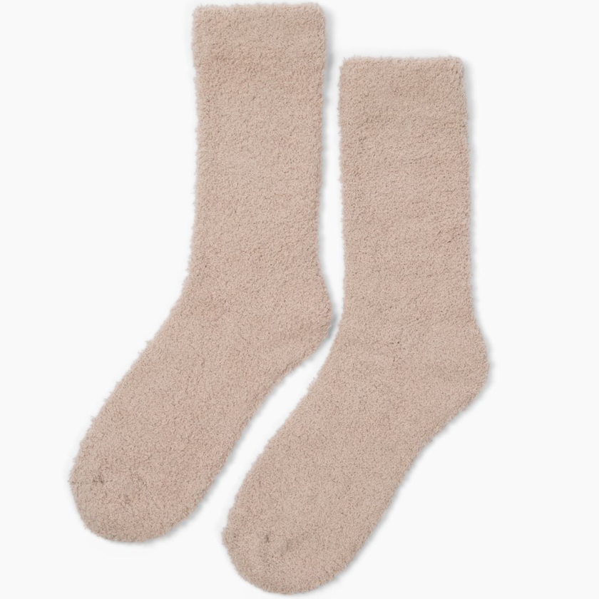 Ivory Cozy Socks