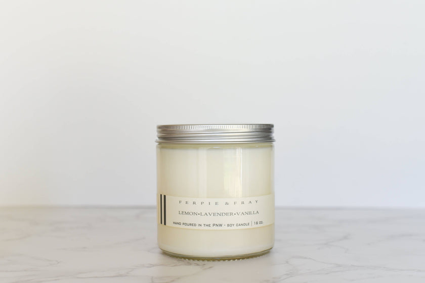 Lemon Lavender Vanilla Candle
