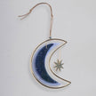 Moon Star Stained Glass Light Catcher