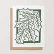 Holly Branch Holiday Card