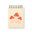 Mushroom Mini Jotter Notebook