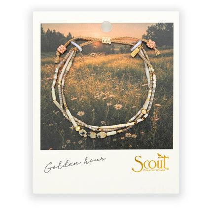 Joy/Dalmatian Jasper/Gold Bracelet