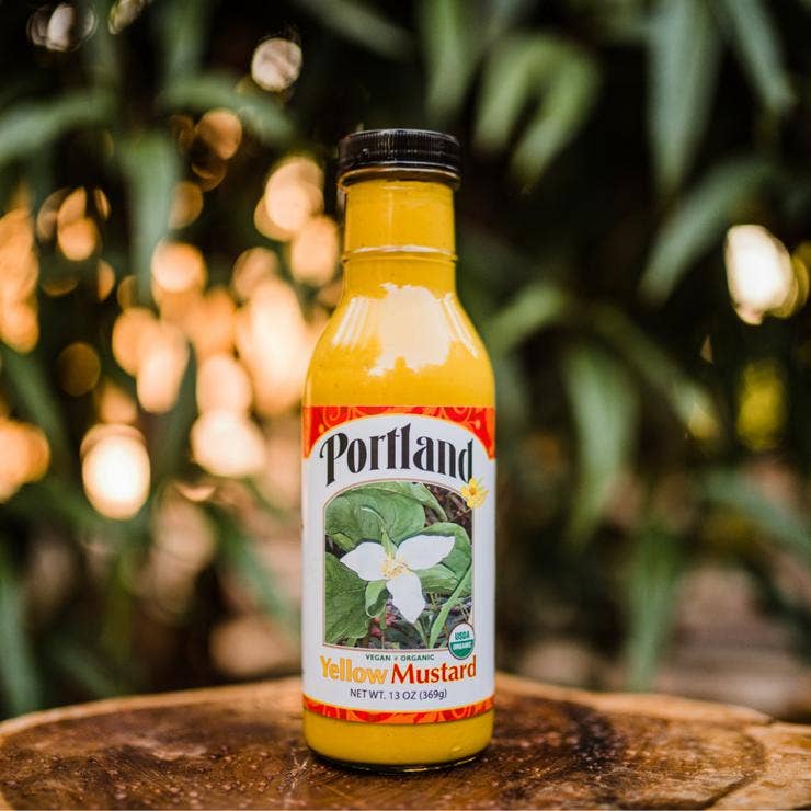 Portland Organic Yellow Mustard 13oz