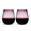 Rosado Recycled Stemless Wine Glass Set of 2