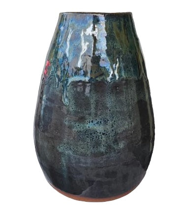 Blue Tone Handmade Vase - 7