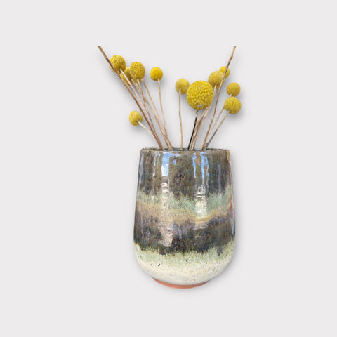 Earthy Handmade Vase - 7"