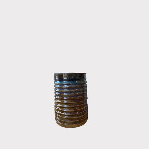 Earthy Handmade Vase - 7" - image 3