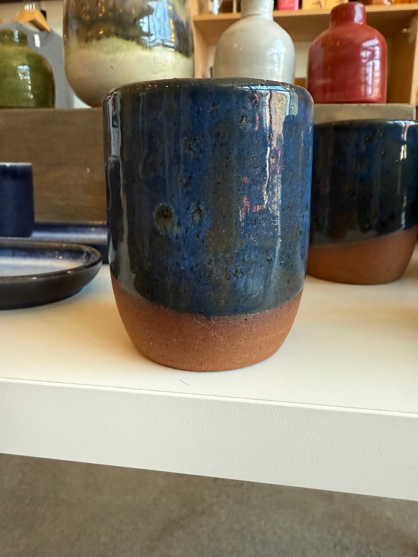 Handmade Pottery Cup, No Handles