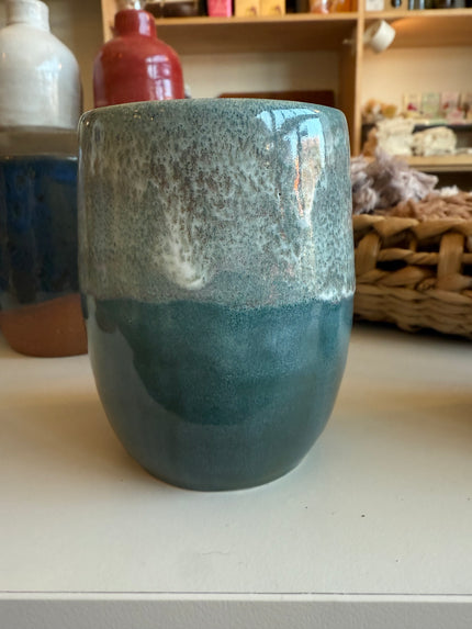 Handmade Pottery Cup, No Handles
