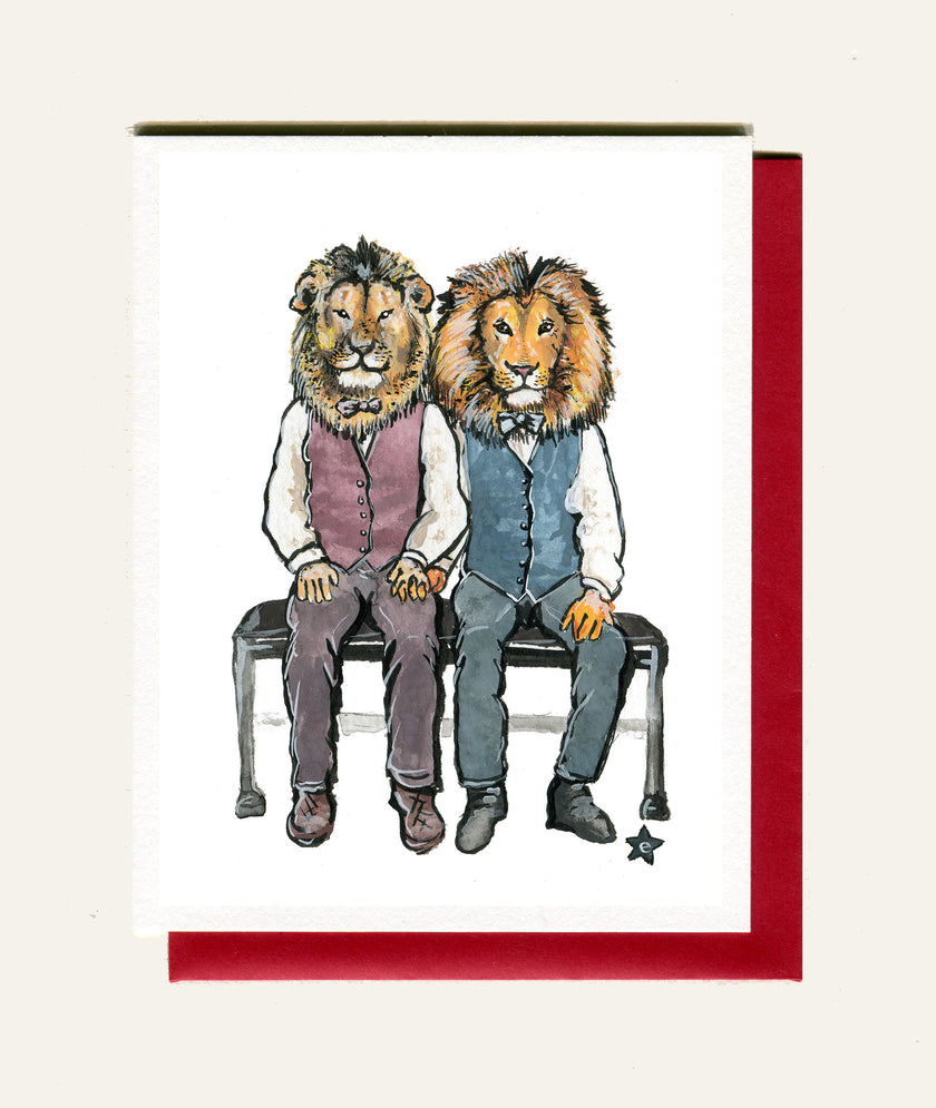 King Of My Heart Notecard