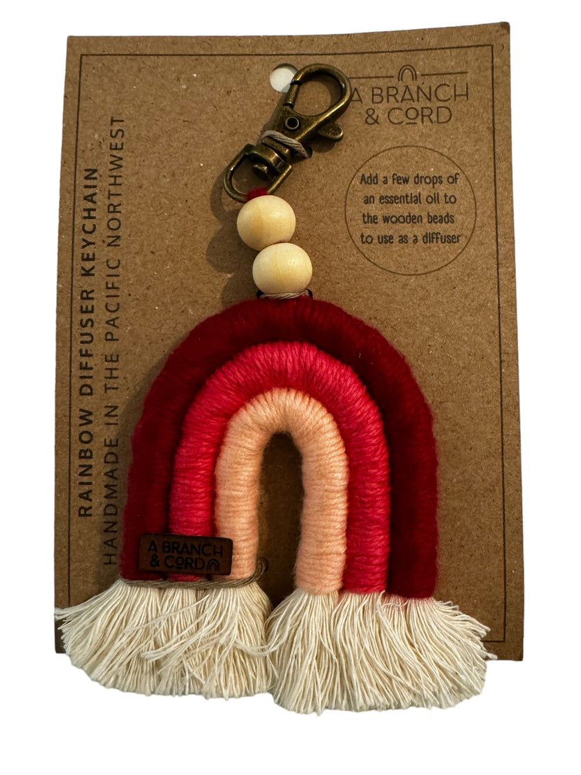 Rainbow Diffuser Mini Keychains  (Various Colors)