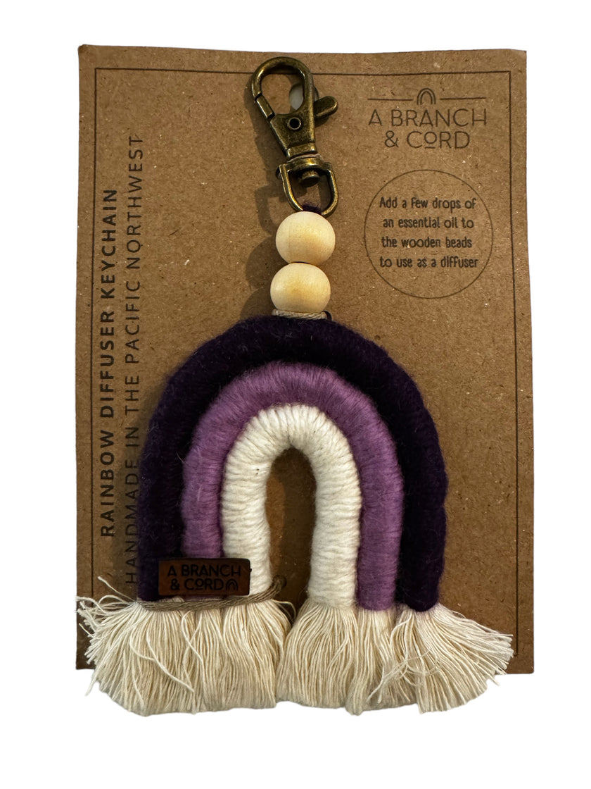 Rainbow Diffuser Mini Keychains  (Various Colors)