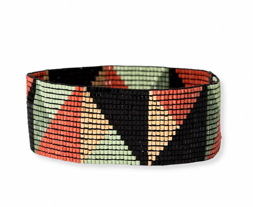 Kenzie Shifting Triangles Beaded Bracelet