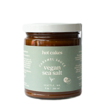 Vegan Sea Salt Caramel Sauce