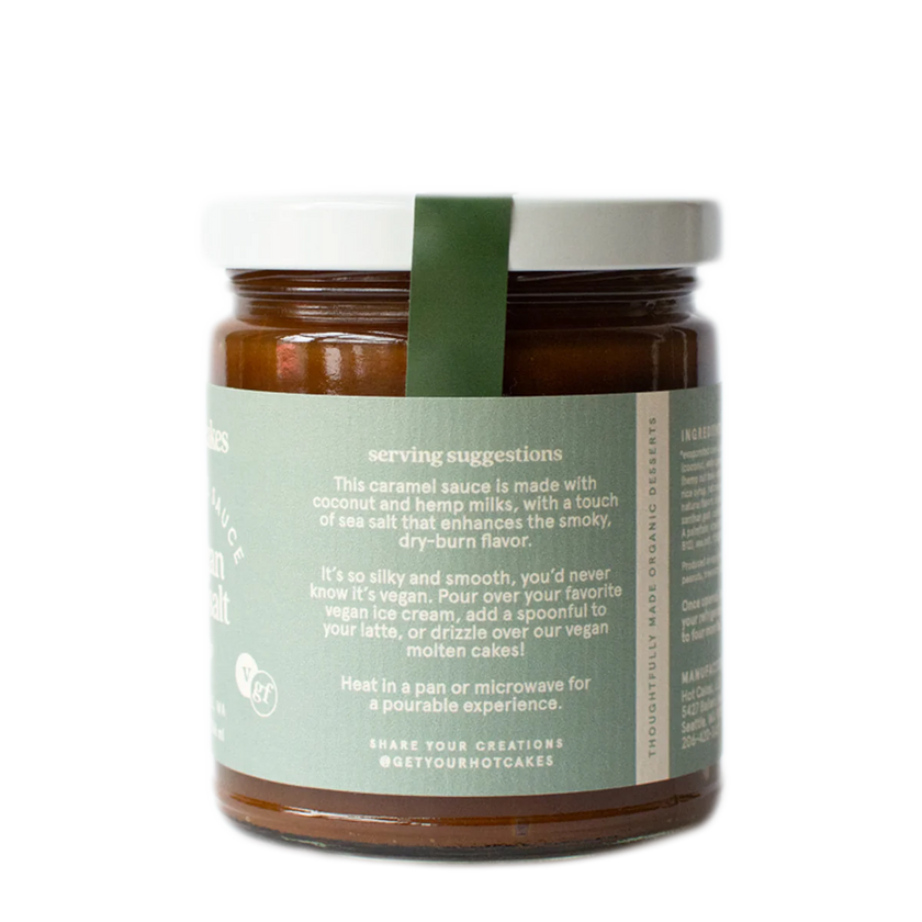 Vegan Sea Salt Caramel Sauce