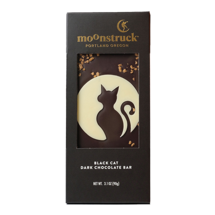 Black Cat Dark Chocolate Bar