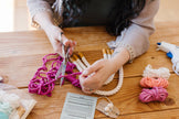 DIY Macrame Rainbow Kit (Various Colors)