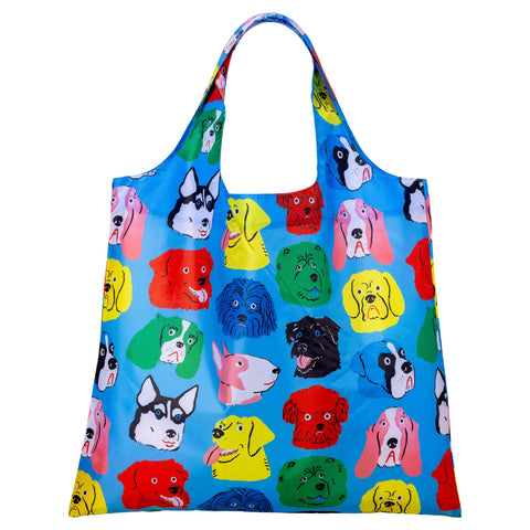 Dogs Art Reusable Tote Bag
