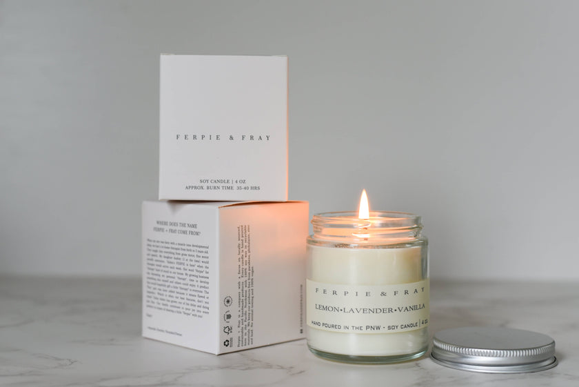 Lemon Lavender Vanilla Candle