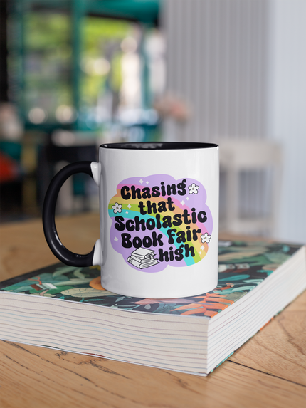 Chasing That Scholastic Book Fair High Coffee Mug