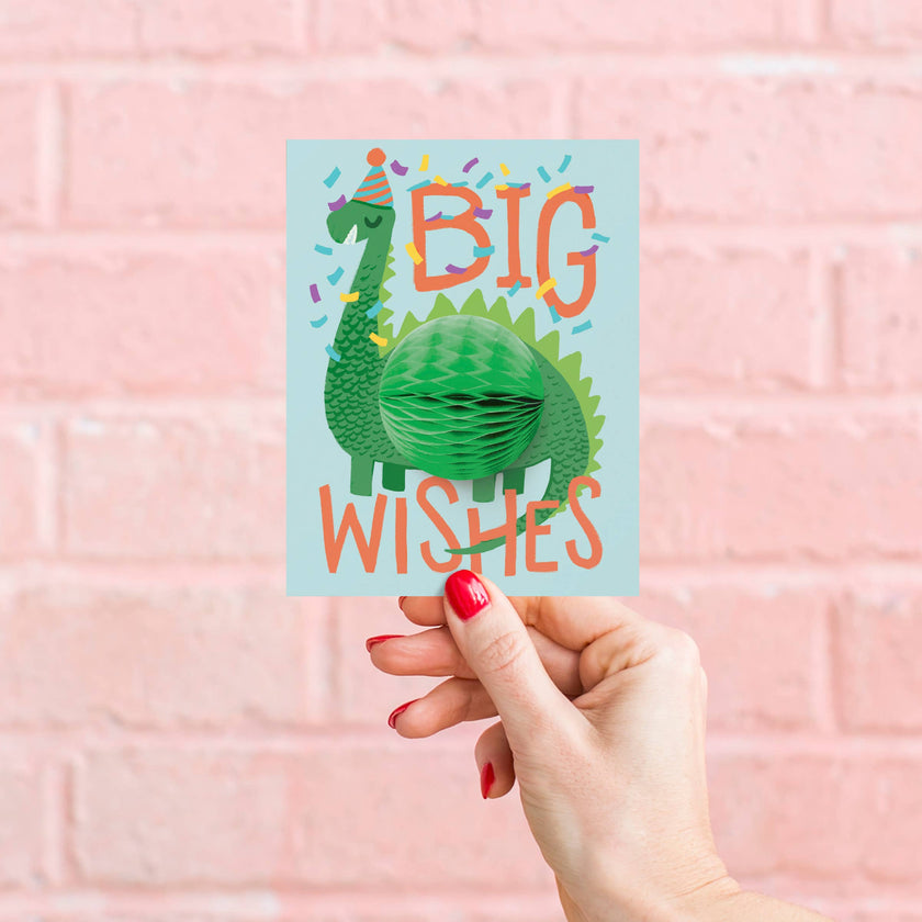 Pop-up Dinosaur Kids Birthday Card