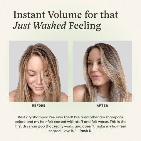 Biotin Dry Shampoo, Dark Hair