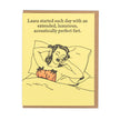Morning Fart Greeting Card
