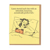 Morning Fart Greeting Card