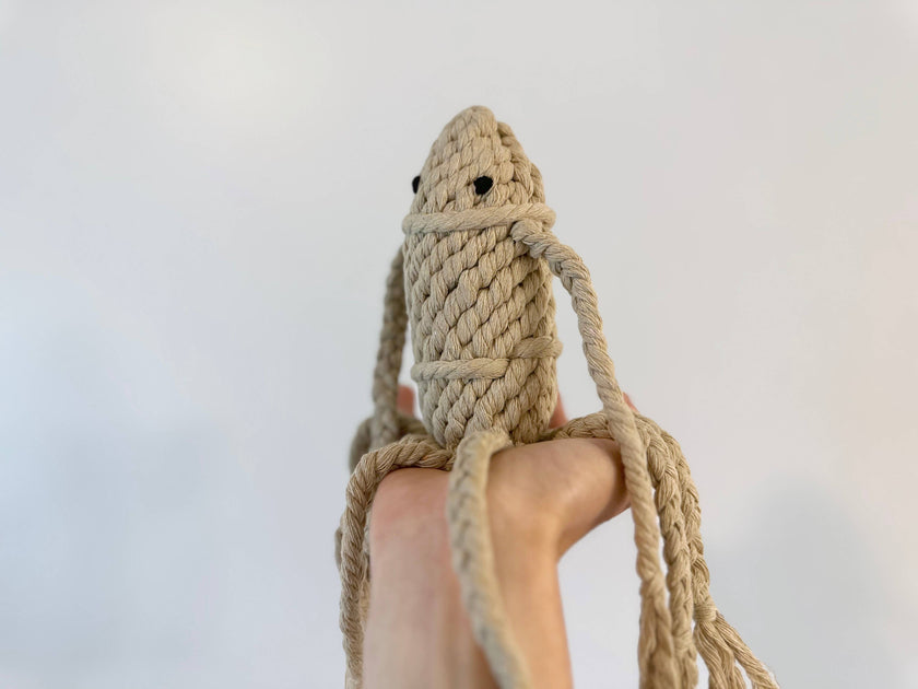 Squid Lady Rope Dog Toy