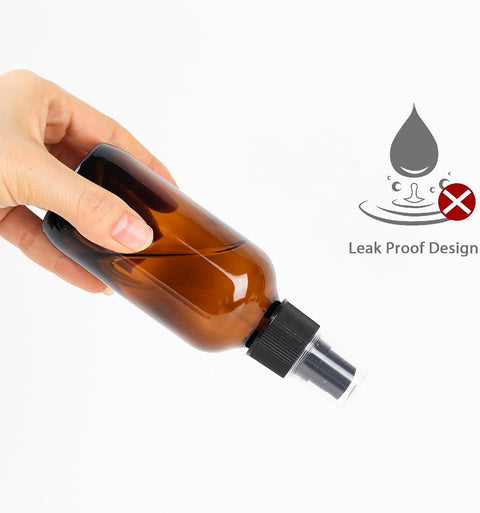 Amber Glass Spray Bottle - 2 oz