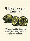 Lemons Greeting Card