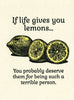 Lemons Greeting Card
