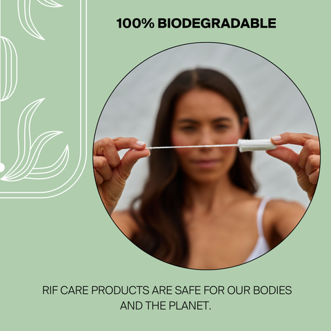 Super Absorbency Organic Non-Applicator Tampons (18 ct)