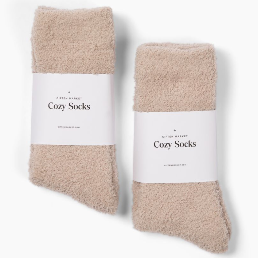 Ivory Cozy Socks