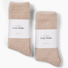 Cozy Cloud Socks - Ivory