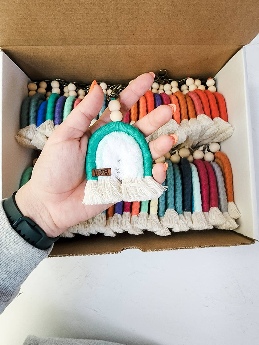 Rainbow Diffuser Mini Keychains  (Various Colors)