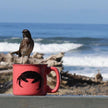 Crabby Ceramic Campfire Mug Coral